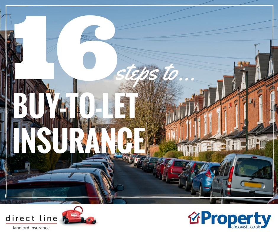 Buy to let insurance checklist